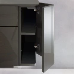 Hülsta Gentis 3R Lowboard - Hochglanz-Lack Breite 281,6 Cm - Mit Metallgestell 15 Hülsta Gentis 3R Lowboard - Hochglanz-Lack Breite 281,6 Cm - Mit Metallgestell -Kinder Geschäft huelsta gentis drehtuer