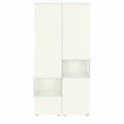 Hülsta Neo Wohnwand Vitrine 1 Schubkasten Und 3 Türen Lack Weiß -Kinder Geschäft huelsta neo 134432f4