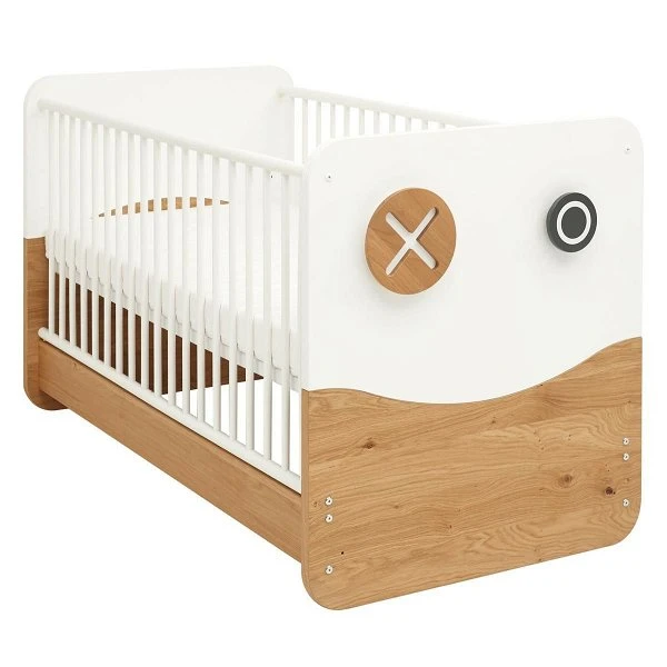 Hülsta Now! Minimo Kinderzimmer 3-türig Schneeweiß/Natureiche Inkl. Wickelaufsatz 4 Hülsta Now! Minimo Kinderzimmer 3-türig Schneeweiß/Natureiche Inkl. Wickelaufsatz – Bild 2