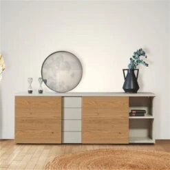 Now! Time By Hülsta Sideboard Mit Schiebetüren Natureiche/Lack-seidengrau 8 Now! Time By Hülsta Sideboard Mit Schiebetüren Natureiche/Lack-seidengrau -Kinder Geschäft huelsta now time 1041211f3