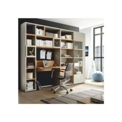 Now! Time By Hülsta Kombination 12 282,9x216,2x62,5 Natureiche/Lack-seidengrau