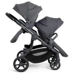 ICandy Orange Double Combo Dark Slate Marl Phantom Geschwisterkinderwagen | Inkl. Praktischem Zubehör -Kinder Geschäft icandy orange dark slate profile twin su elv su wf