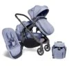 ICandy Orange Double Combo Mist Blue Marl Geschwisterkinderwagen | Inkl. Praktischem Zubehör -Kinder Geschäft icandy orange mist blue double witb
