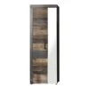 Trendteam Indy Garderobenschrank Old Wood / Graphit Grau 1 Trendteam Indy Garderobenschrank Old Wood / Graphit Grau -Kinder Geschäft indy gd 1879 127 23 frontal freisteller