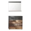Trendteam Indy Garderoben-Set 2-teilig Old Wood / Graphit Grau | Spiegel, Schuhschrank 1 Trendteam Indy Garderoben-Set 2-teilig Old Wood / Graphit Grau | Spiegel, Schuhschrank -Kinder Geschäft indy gd 1879 921 23 frontal freisteller