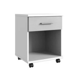 Wimex Joker Rollcontainer Weiß / Beton-Nachbildung Lichtgrau