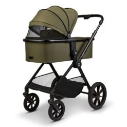 Moon Clicc Kombi-Kinderwagen Moss Green Melange Zubehör Bundle 17 Moon Clicc Kombi-Kinderwagen Moss Green Melange Zubehör Bundle -Kinder Geschäft k24 clicc 63980800 wanneluftfenster mossgreenmelange 802 8 frontleft 1