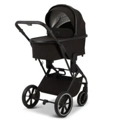 Moon Piú Kombi-Kinderwagen Black/black Matt Zubehör Bundle 19 Moon Piú Kombi-Kinderwagen Black/black Matt Zubehör Bundle -Kinder Geschäft k24 piu 64960630 wanne black 633 4 backright 1