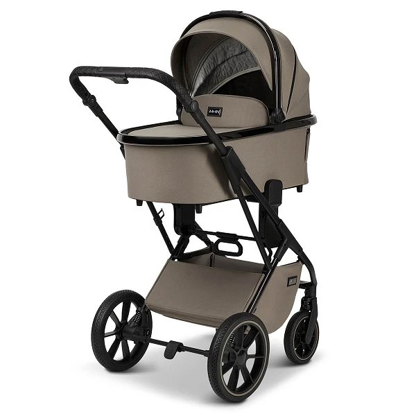 Moon Piú Kombi-Kinderwagen Mud/black Chrome Zubehör Bundle 4 Moon Piú Kombi-Kinderwagen Mud/black Chrome Zubehör Bundle – Bild 2