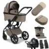 Moon Piú Kombi-Kinderwagen Mud/black Chrome Zubehör Bundle 2 Moon Piú Kombi-Kinderwagen Mud/black Chrome Zubehör Bundle -Kinder Geschäft k24 piu 64960630 wanne mud 622 6 backleft zubehoer bundle
