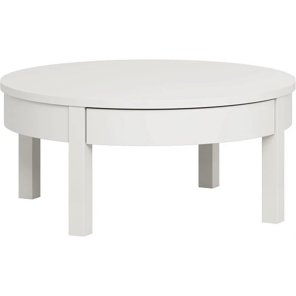 VOX Simple Kaffeetisch Niedrig Weiß Ø80 Cm 3 VOX Simple Kaffeetisch Niedrig Weiß Ø80 Cm