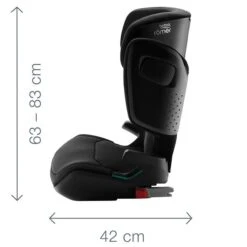 Britax Römer Kidfix M I-Size Storm Grey Kindersitz Gruppe ECE R 129 / I-Size 15 Britax Römer Kidfix M I-Size Storm Grey Kindersitz Gruppe ECE R 129 / I-Size -Kinder Geschäft kidfix m i size dimension images angle 01 1