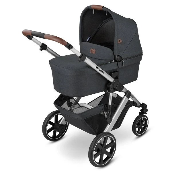 ABC Design Salsa 4 Kinderwagen Bundle Storm Mit Cybex Aton 5 Und Adapter 5 ABC Design Salsa 4 Kinderwagen Bundle Storm Mit Cybex Aton 5 Und Adapter – Bild 3