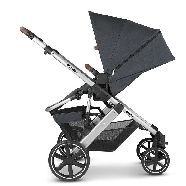 ABC Design Salsa 4 Kinderwagen Bundle Storm Mit Cybex Aton 5 Und Adapter 7 ABC Design Salsa 4 Kinderwagen Bundle Storm Mit Cybex Aton 5 Und Adapter – Bild 5