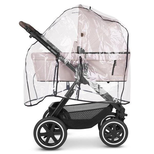 ABC Design Samba 2in1 Kinderwagen Bundle Berry Pure Mit Autositz, Wickeltasche, Fußsack Und Adapter 10 ABC Design Samba 2in1 Kinderwagen Bundle Berry Pure Mit Autositz, Wickeltasche, Fußsack Und Adapter – Bild 8