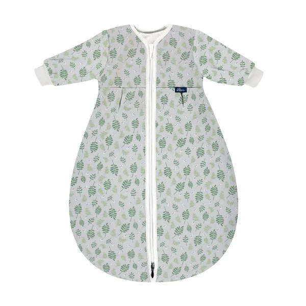 Alvi Kugelschlafsack Mäxchen Thermo BIO Mit Arm Drifting Leaves - Größe 70-110 Cm Wählbar 3 Alvi Kugelschlafsack Mäxchen Thermo BIO Mit Arm Drifting Leaves - Größe 70-110 Cm Wählbar