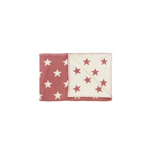 Schardt Kuscheldecke Big Star Sunset Red 95x120 Schmusedecke - 100% Baumwolle 4 Schardt Kuscheldecke Big Star Sunset Red 95x120 Schmusedecke - 100% Baumwolle – Bild 2