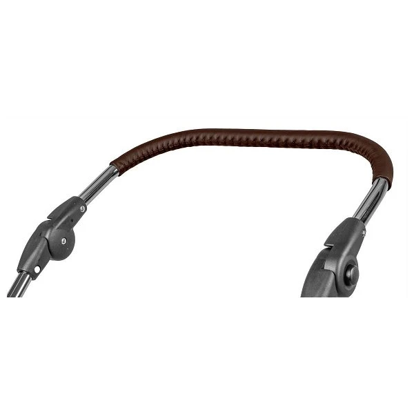 HESBA Condor Coupe Kinderwagen Außen 281 Innen 185 Teilleder - Räder Weiß 25 Cm, Griff Dunkelbrau 7 HESBA Condor Coupe Kinderwagen Außen 281 Innen 185 Teilleder - Räder Weiß 25 Cm, Griff Dunkelbrau – Bild 5