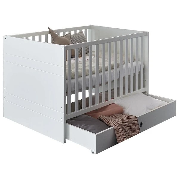 Arthur Berndt Liene Sparset Weiß/matt Kinderbett Und Wickelkommode 4 Arthur Berndt Liene Sparset Weiß/matt Kinderbett Und Wickelkommode – Bild 2