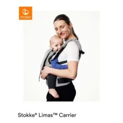 Stokke® Limas™ Flex Babytrage Floral Gold 10 Stokke® Limas™ Flex Babytrage Floral Gold -Kinder Geschäft limasflex slatemel front 220425 0466 rt 1 1 1