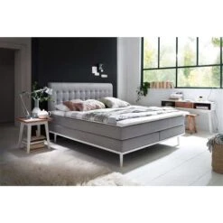 Meise Möbel Massello Boxspringbett 180 X 200 Cm Hellgrau Stoff - Inklusive Lieferung 7 Meise Möbel Massello Boxspringbett 180 X 200 Cm Hellgrau Stoff - Inklusive Lieferung -Kinder Geschäft massello hellgrau 31 fuesse leisten weiss 9225 17 fein gr 2