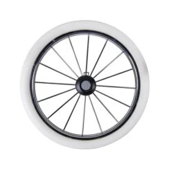 HESBA Corrado Kinderwagen Außen 501, Innen 110 Räder Schwarz, SL 250, Ledergriff Hellbraun -Kinder Geschäft metallspeichenrad eva 250 gr 8