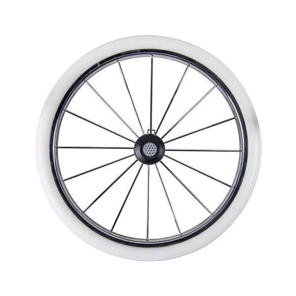 HESBA Condor Coupe Kinderwagen Außen 261 Innen 180 Teilleder - Räder Weiß 30 Cm, Griff Weiß 6 HESBA Condor Coupe Kinderwagen Außen 261 Innen 180 Teilleder - Räder Weiß 30 Cm, Griff Weiß – Bild 4