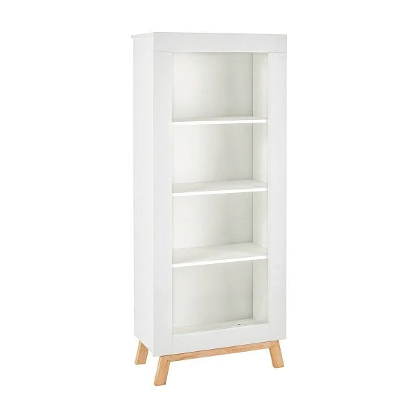 Schardt Miami White Regal - 4 Offene Fächer Weiß/Buche Massiv 3 Schardt Miami White Regal - 4 Offene Fächer Weiß/Buche Massiv