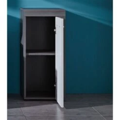 Trendteam Miami Badmöbel-Set 5-teilig Mit Spiegel | Weiß / Rauchsilber 13 Trendteam Miami Badmöbel-Set 5-teilig Mit Spiegel | Weiß / Rauchsilber -Kinder Geschäft miami bd 1259 802 03 geoeffnet 1