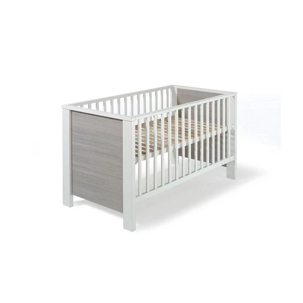 Schardt Milano Pinie Kinderbett 70x140 Cm Pinie Silber/MDF Weiß 4 Schardt Milano Pinie Kinderbett 70x140 Cm Pinie Silber/MDF Weiß – Bild 2