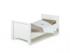 Schardt Milano Weiss Kinderbett 70 X 140 Cm Dekor Weiß/MDF Weiß 12 Schardt Milano Weiss Kinderbett 70 X 140 Cm Dekor Weiß/MDF Weiß -Kinder Geschäft milano weiss kombi kinderbett umgebaut zum jugendbett 6