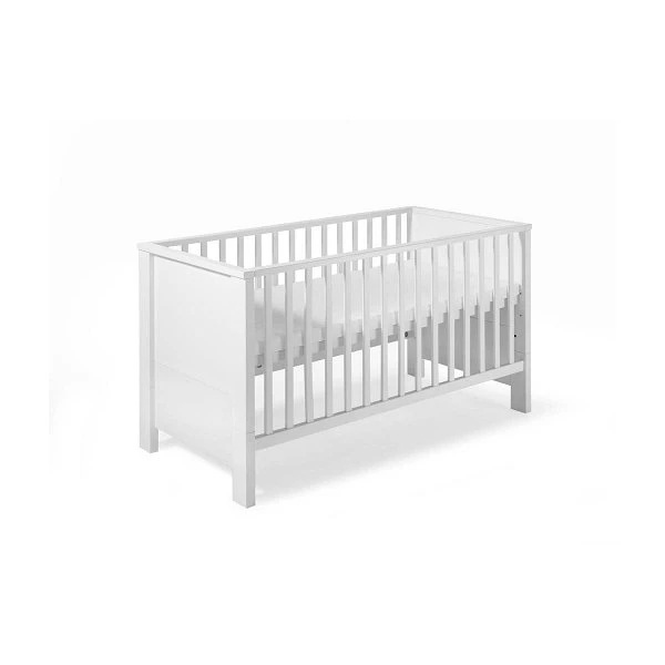 Schardt Milano Weiss Kinderbett 70 X 140 Cm Dekor Weiß/MDF Weiß 4 Schardt Milano Weiss Kinderbett 70 X 140 Cm Dekor Weiß/MDF Weiß – Bild 2