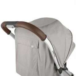 UPPAbaby Minu V2 Buggy Stella Grey Brushed 16 UPPAbaby Minu V2 Buggy Stella Grey Brushed -Kinder Geschäft minu22 stl leatherdetail 6496x4872 409e57a