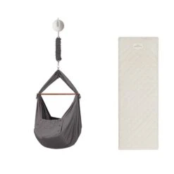 Moonboon Ökologische Federwiegen-Set Stone Mit Motor & Kokos-Einleger -Kinder Geschäft moonboon federwiegen set stone