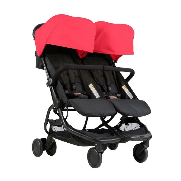 Mountain Buggy Nano DUO In Ruby Ideal Für Die Reise 3 Mountain Buggy Nano DUO In Ruby Ideal Für Die Reise