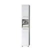 Trendteam Nano Hochschrank Weiß / Beton Stone 2 Trendteam Nano Hochschrank Weiß / Beton Stone -Kinder Geschäft nano bd 1846 101 35 frontal