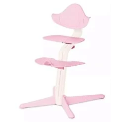 Nomi Hochstuhl Weiß Lackiert/Pale Pink