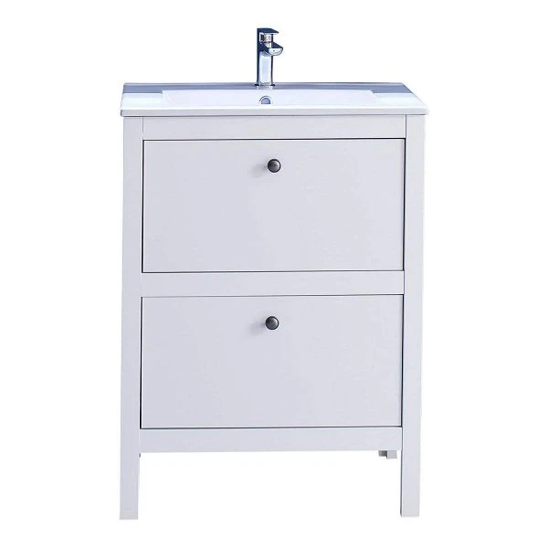 Trendteam Ole Waschbeckenunterschrank Weiß 3 Trendteam Ole Waschbeckenunterschrank Weiß