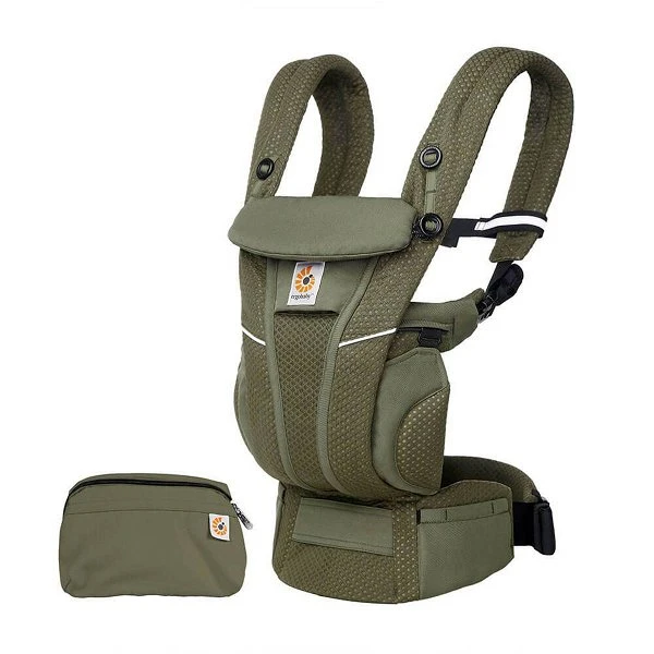 Ergobaby Omni Breeze Olive Green Babytrage 3 Ergobaby Omni Breeze Olive Green Babytrage