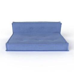 Nature Kid Palettensofa Mitte Blau Mit Recycelter Schaumstofffüllung