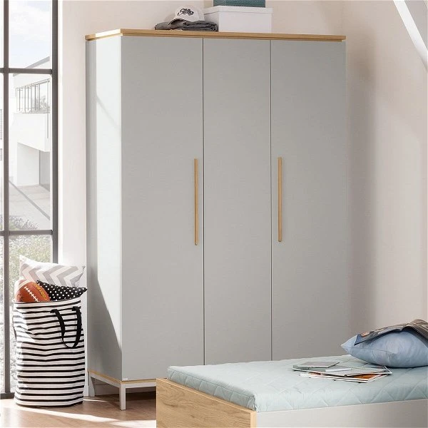 Paidi Benne Kinderzimmer Schrank 3T & WIKO Breit Kieselgrau/Eiche-Montana - Zum Aktionspreis 8 Paidi Benne Kinderzimmer Schrank 3T & WIKO Breit Kieselgrau/Eiche-Montana - Zum Aktionspreis – Bild 6