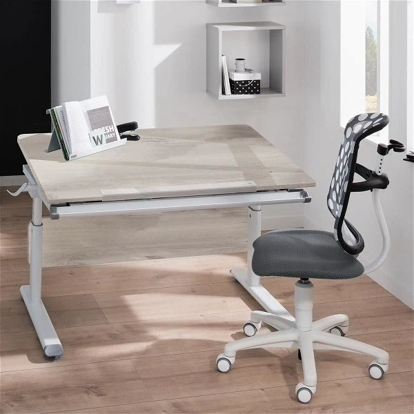 Paidi Diego 105 Schreibtisch Eiche-Nautik 105 X 70 Cm - Gestellfarbe Wählbar 3 Paidi Diego 105 Schreibtisch Eiche-Nautik 105 X 70 Cm - Gestellfarbe Wählbar