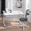 Paidi Diego 105 Schreibtisch Kreideweiß 105 X 70 Cm - Gestellfarbe Wählbar 2 Paidi Diego 105 Schreibtisch Kreideweiß 105 X 70 Cm - Gestellfarbe Wählbar -Kinder Geschäft paidi diego 105cm kreideweiss 1