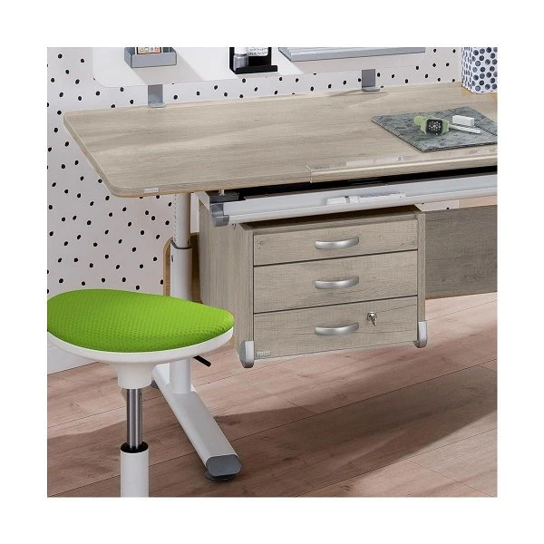 Paidi Universalcontainer Eiche-Nautik-NB Für Diego Schreibtische - 3 Schubkästen 4 Paidi Universalcontainer Eiche-Nautik-NB Für Diego Schreibtische - 3 Schubkästen – Bild 2