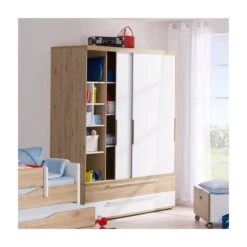 Paidi Fionn Jugendzimmer Mit Breitem Schrank Mit Umbaufähigem Kojenbett 90x200 Cm 6 Paidi Fionn Jugendzimmer Mit Breitem Schrank Mit Umbaufähigem Kojenbett 90x200 Cm -Kinder Geschäft paidi fionn schrank breit gr 2
