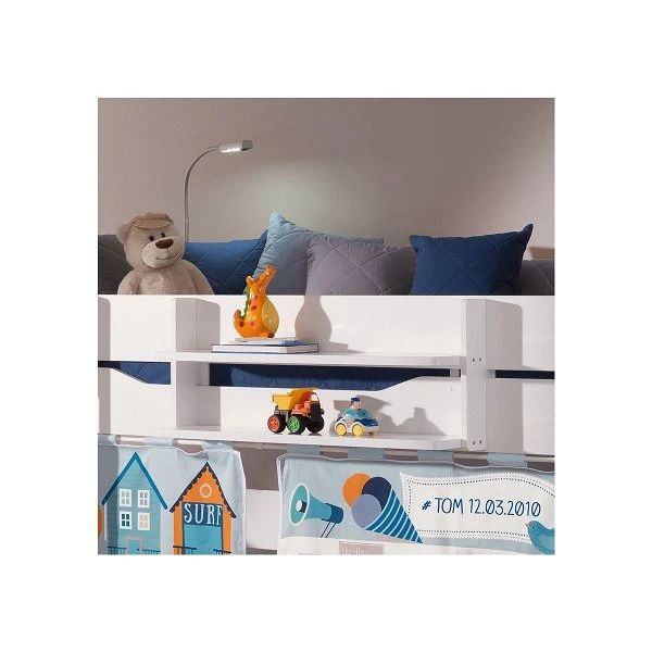 Paidi Fiona/Fionn/Kira/Tiago/Ylvie Hängeregal 2 Böden - Für Liege, Spiel-, Etagen- Und Hochbett 4 Paidi Fiona/Fionn/Kira/Tiago/Ylvie Hängeregal 2 Böden - Für Liege, Spiel-, Etagen- Und Hochbett – Bild 2