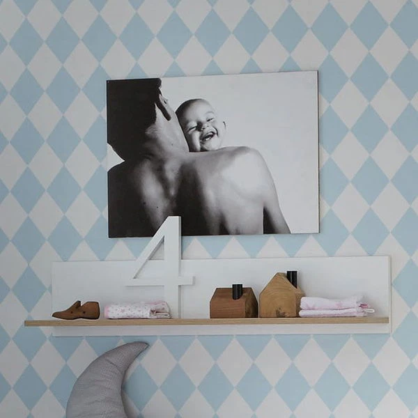 Transland Hilja Sparset Eiche-Bordeaux/kreideweiß Babybett 70x140 Cm & Wickelkommode 8 Transland Hilja Sparset Eiche-Bordeaux/kreideweiß Babybett 70x140 Cm & Wickelkommode – Bild 6