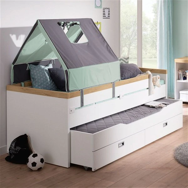 Paidi Kira Kojenbett Eiche-Nebraska 120x200 Cm Hohes Fußteil 3 Paidi Kira Kojenbett Eiche-Nebraska 120x200 Cm Hohes Fußteil