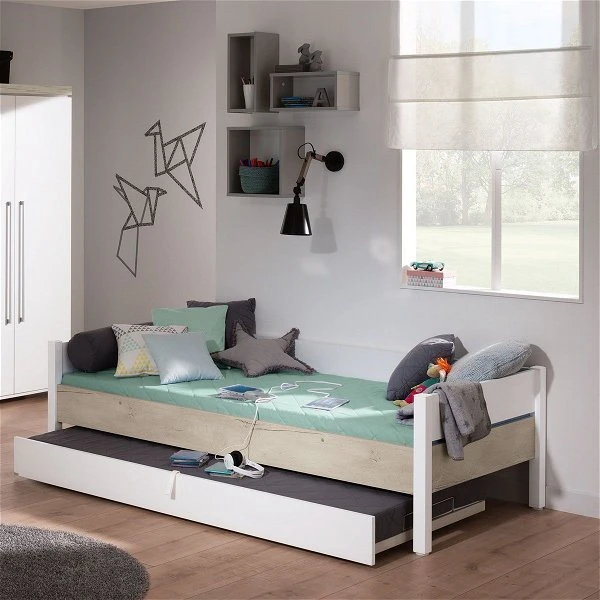 Paidi Kira Liege Eiche-Nautik - Umbaubar Hohes Fußteil 120x200 Cm 3 Paidi Kira Liege Eiche-Nautik - Umbaubar Hohes Fußteil 120x200 Cm