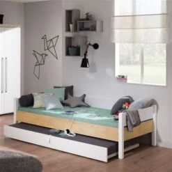 Paidi Kira Liege Eiche-Nebraska, Umbaubar Hohes Fußteil 90x200 Cm